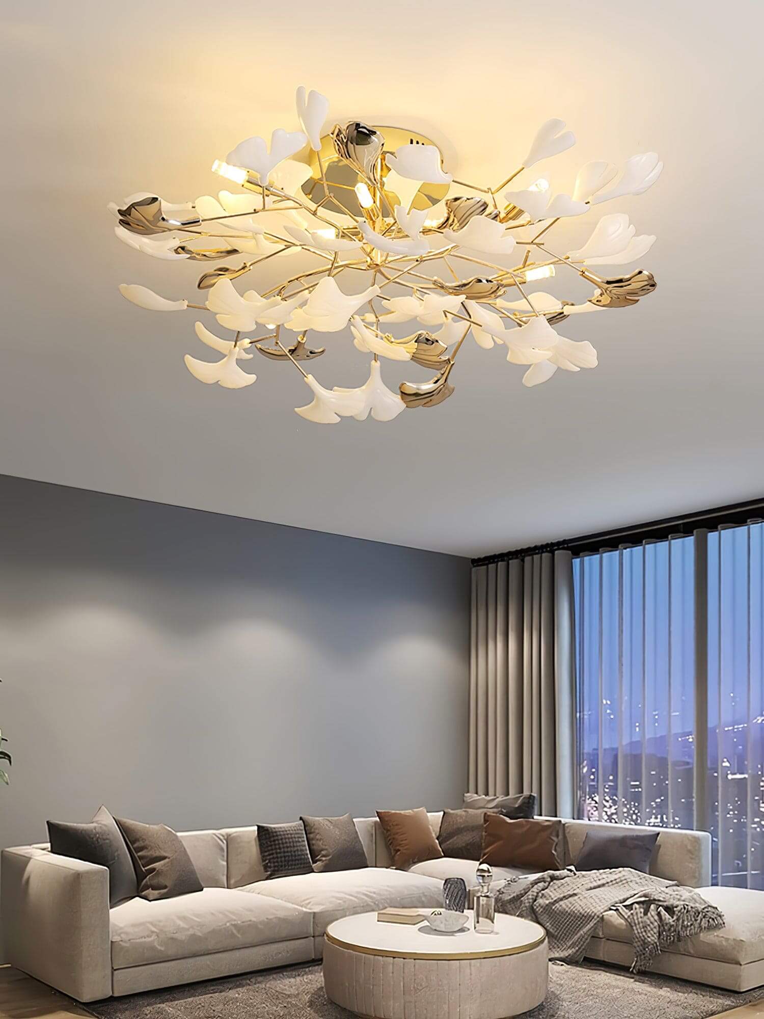 Gingko Rotating Ceiling Lamp | Rossolighting