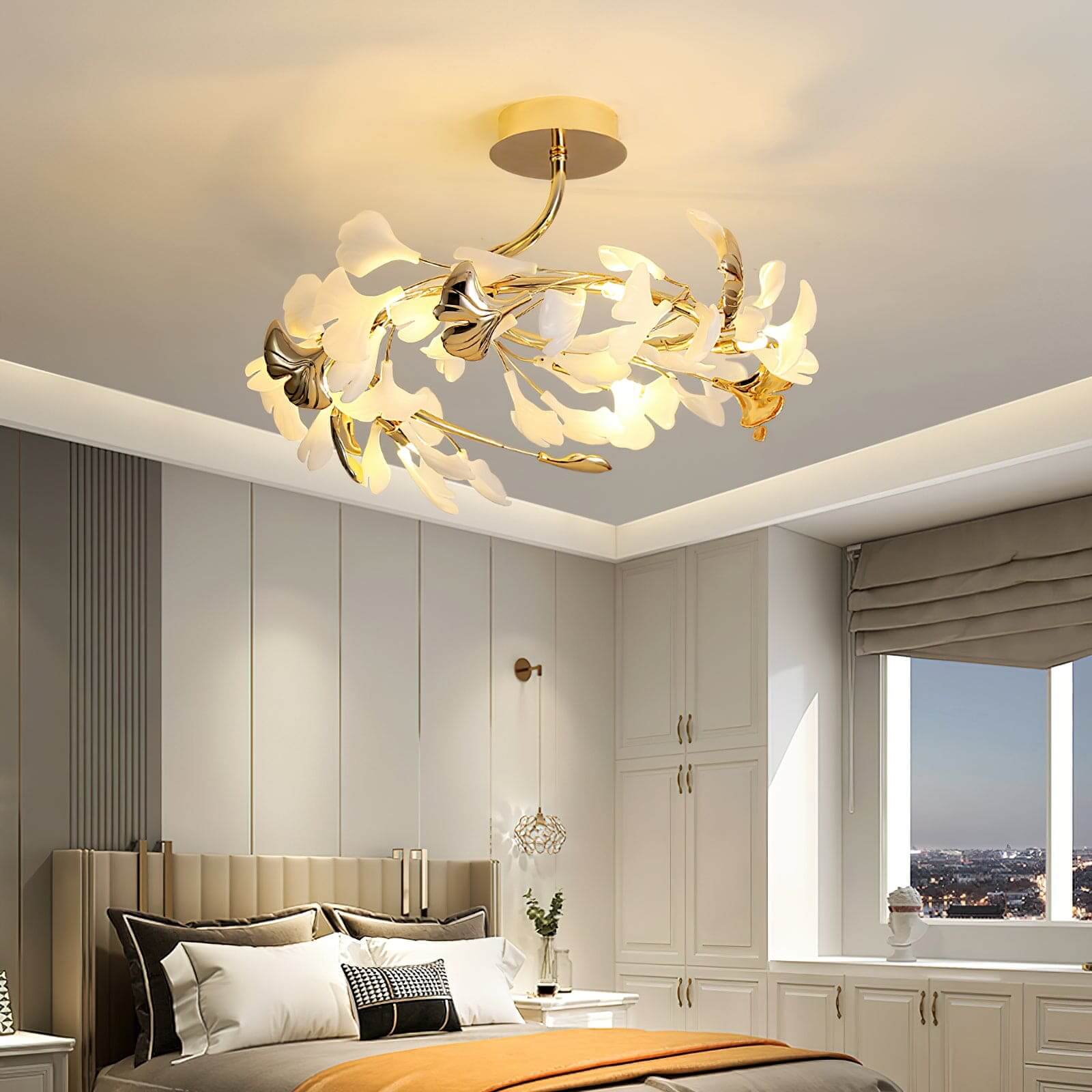 Gingko Rotating Ceiling Lamp | Rossolighting