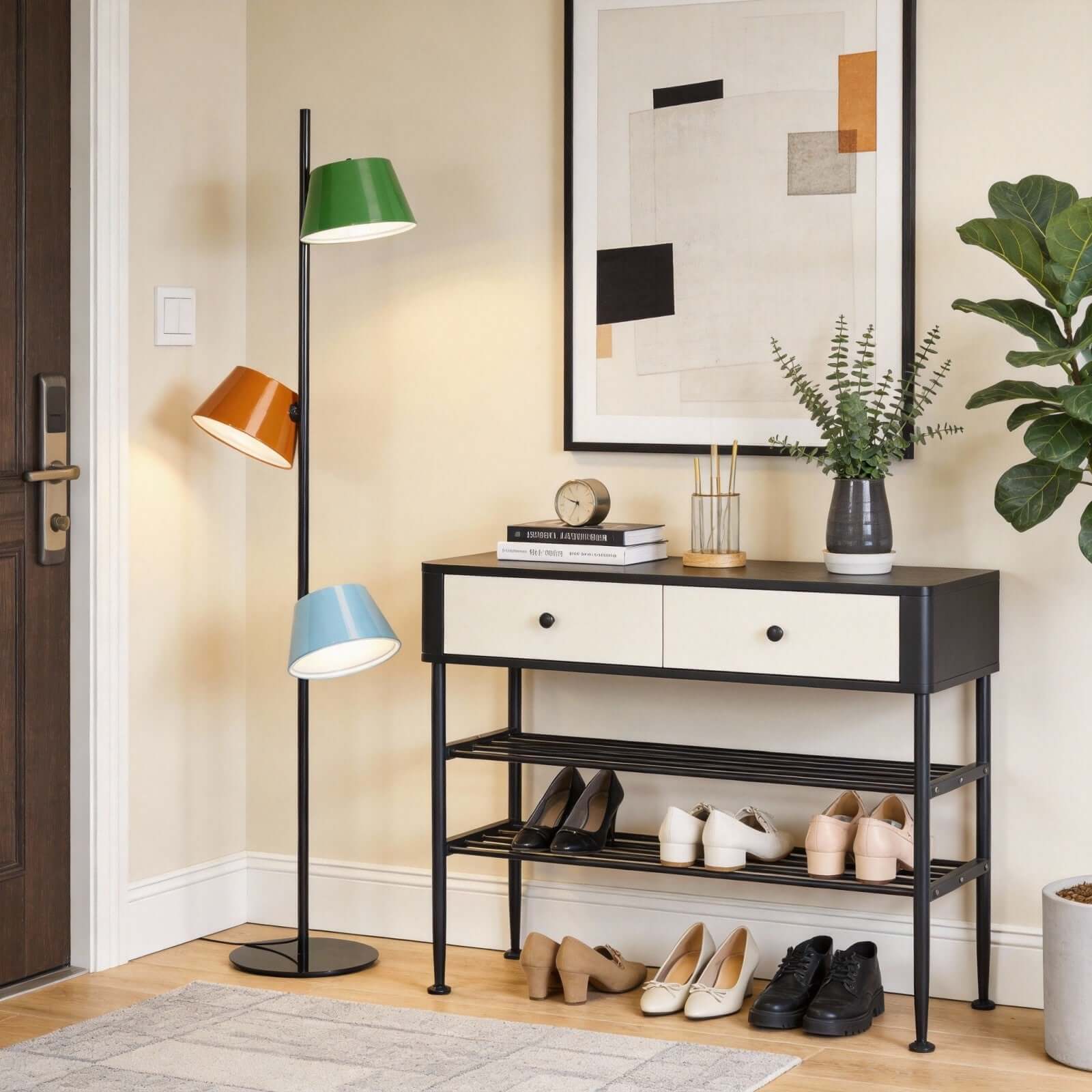 Joremi Floor Lamp – Mid Century Modern Floor Lamp with Colors | Rossolighting