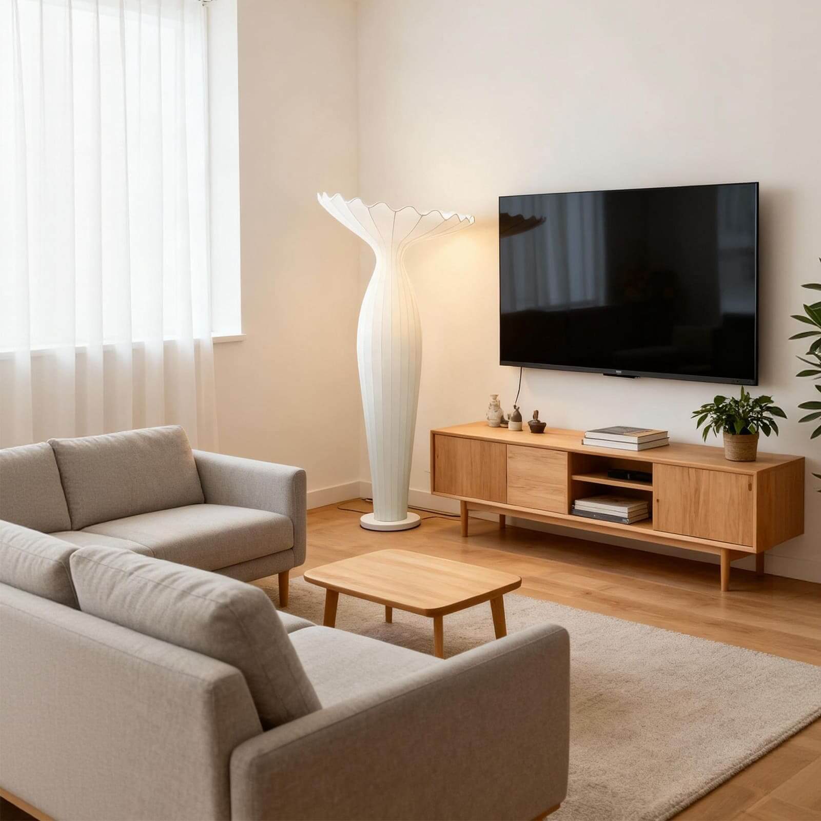 Junero Floor Lamp modern floor lamp for dining and living | Rossolighting