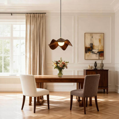 Kelvra Pendant Lamp – Lotus-Inspired Dining Room Pendant Lamp | Rossolighting