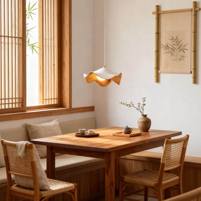Kelvra Pendant Lamp – Lotus-Inspired Dining Room Pendant Lamp | Rossolighting