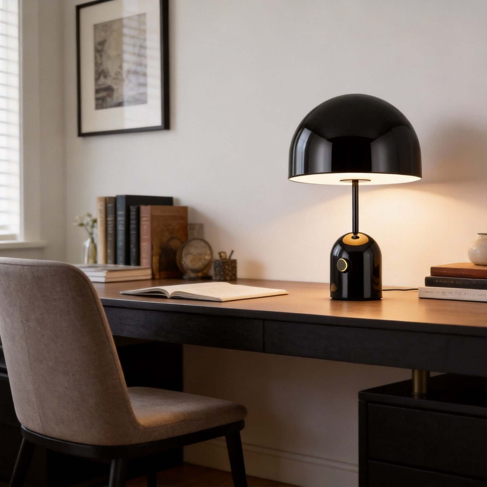 Kovira Table Lamp | Modern Table Lamp for Living Room & Office | Rossolighting