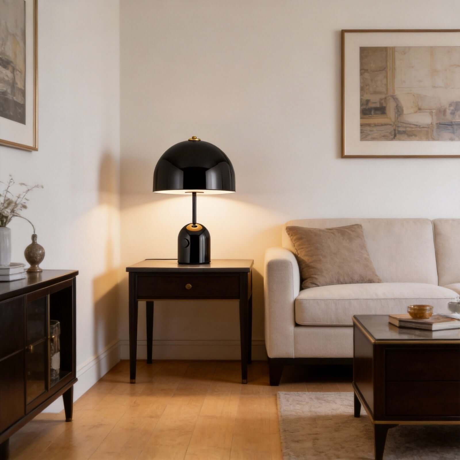 Kovira Table Lamp | Modern Table Lamp for Living Room & Office | Rossolighting