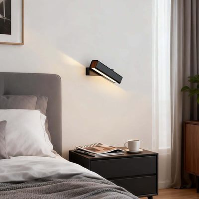 Lunavo Wall Lamp – Black Sconces Adjustable Wall Sconces | Rossolighting