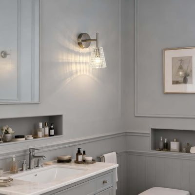 Lunexa Wall Lamp – Modern Glass Wall Sconce for Bedrooms | Rossolighting
