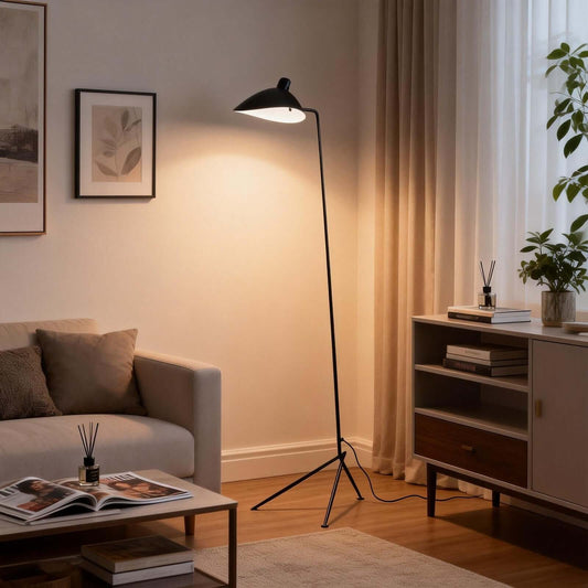 Lunira Floor Lamp – Minimalist Corner Floor Light for Modern Spaces
