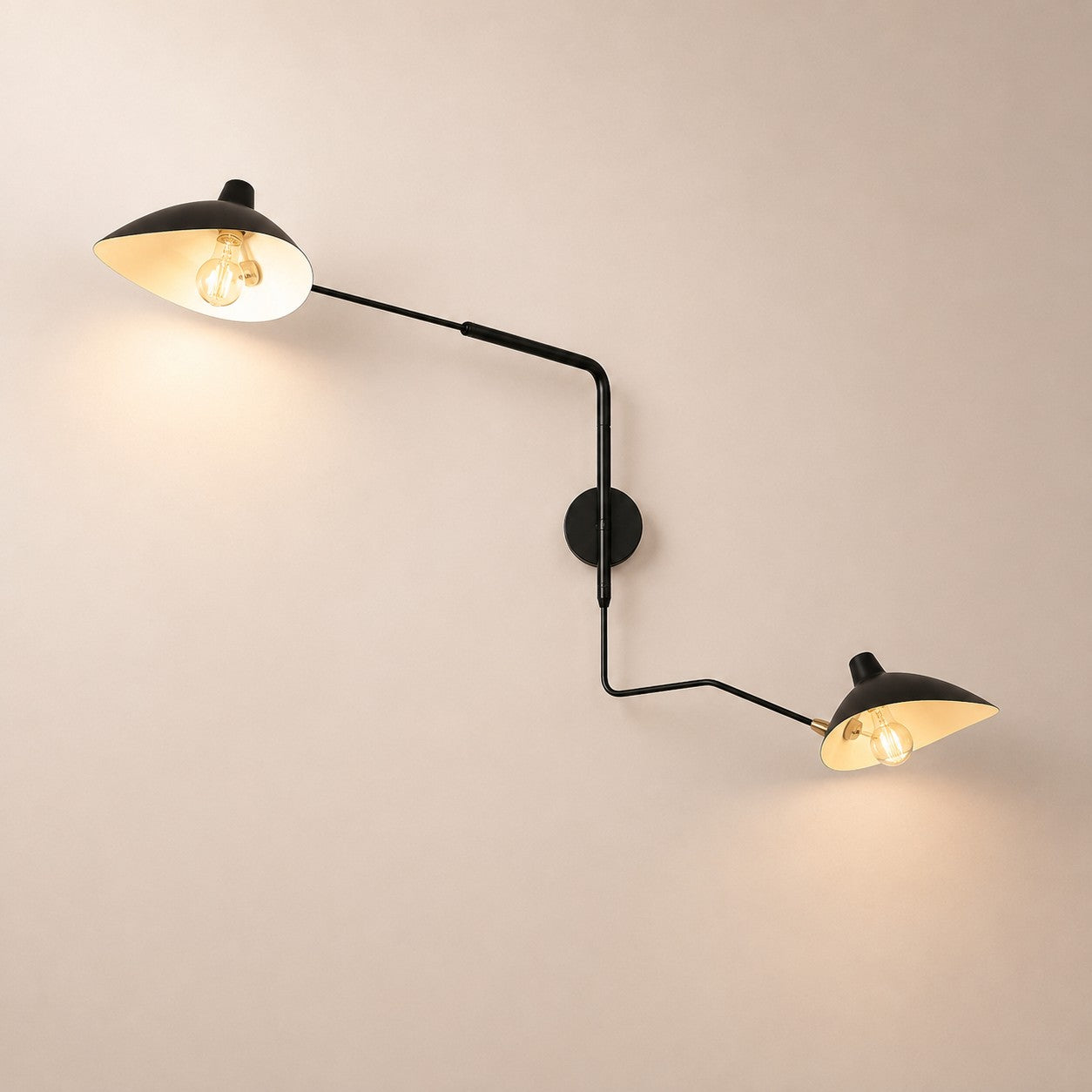 Lunira Wall Lamp – Articulating Wall Sconce for Living Room & Office | Rossolighting
