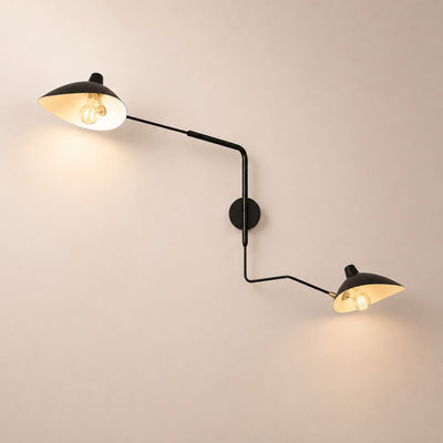 Lunira Wall Lamp – Articulating Wall Sconce for Living Room & Office | Rossolighting