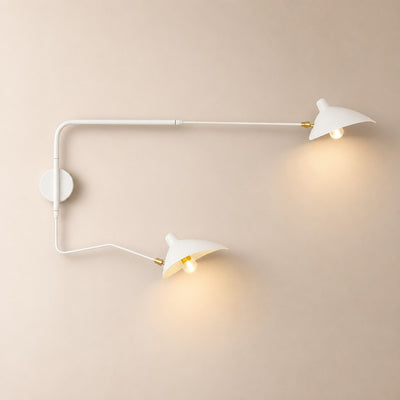 Lunira Wall Lamp – Articulating Wall Sconce for Living Room & Office | Rossolighting