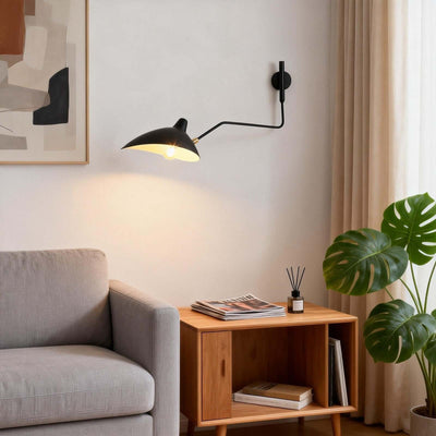 Lunira Wall Lamp – Articulating Wall Sconce for Living Room & Office | Rossolighting