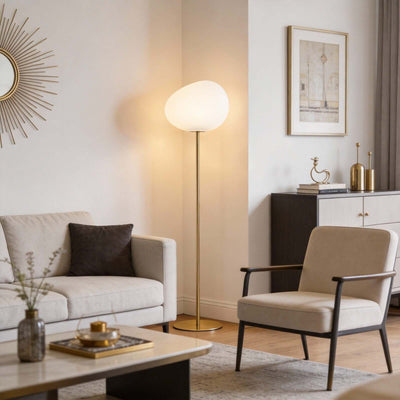 Lunqer Floor Lamp – Modern Minimalist Design for Living Room | Rossolighting