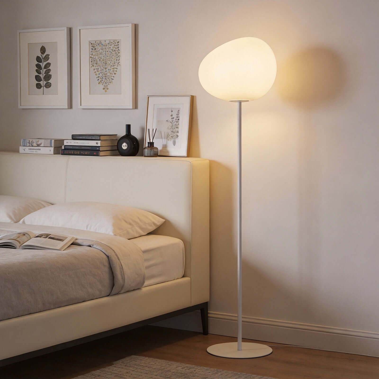 Lunqer Floor Lamp – Modern Minimalist Design for Living Room | Rossolighting