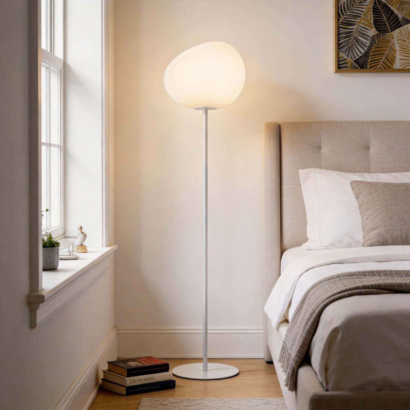 Lunqer Floor Lamp – Modern Minimalist Design for Living Room | Rossolighting
