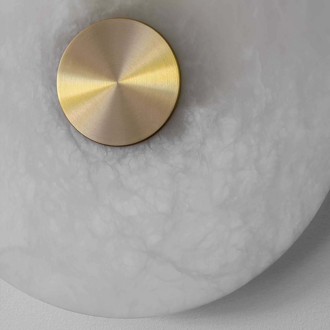 Lunvi Wall Sconce – Alabaster Sconce for Modern Spaces