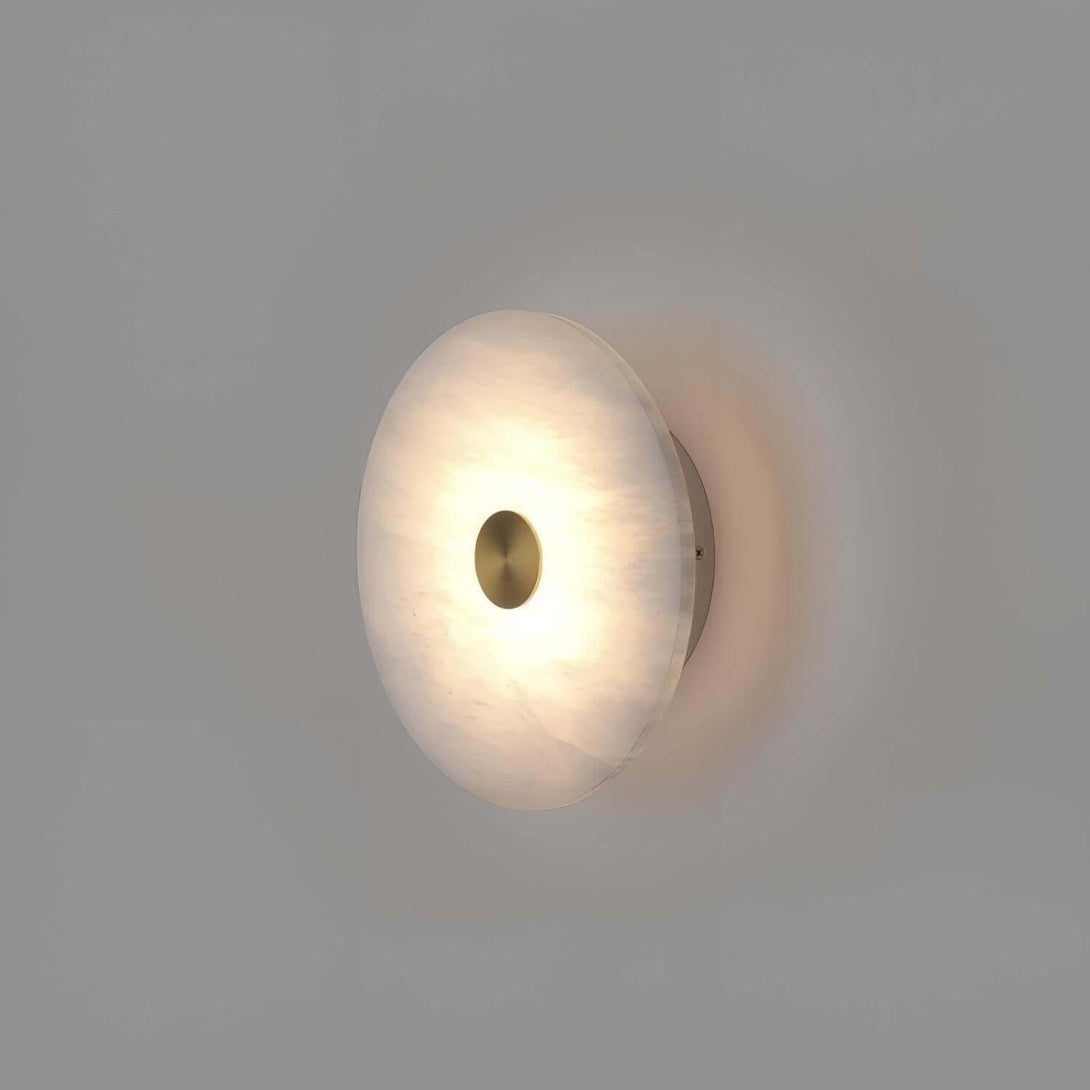 Lunvi Wall Sconce – Alabaster Sconce for Modern Spaces