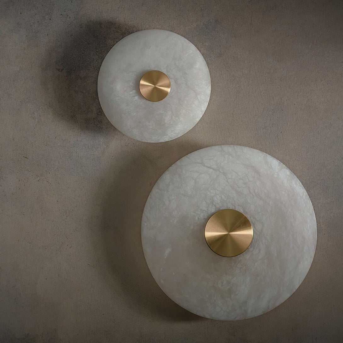 Lunvi Wall Sconce – Alabaster Sconce for Modern Spaces
