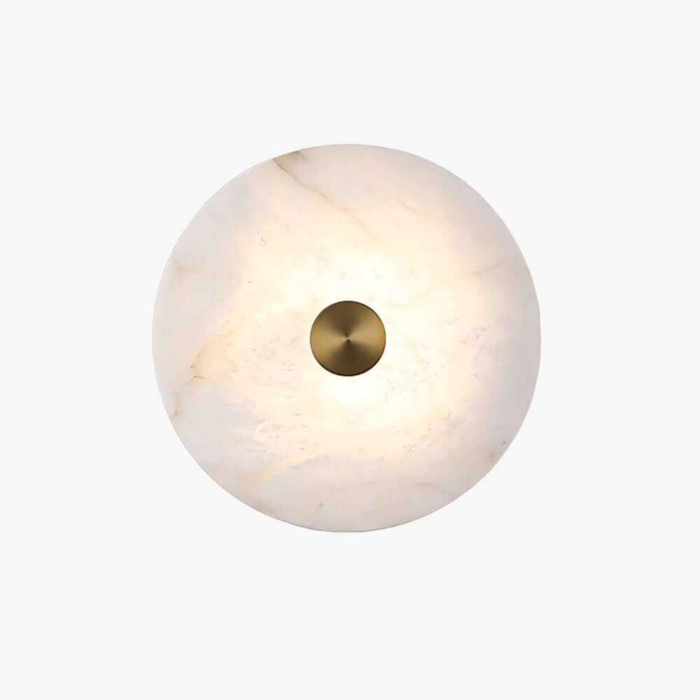 Lunvi Wall Sconce – Alabaster Sconce for Modern Spaces