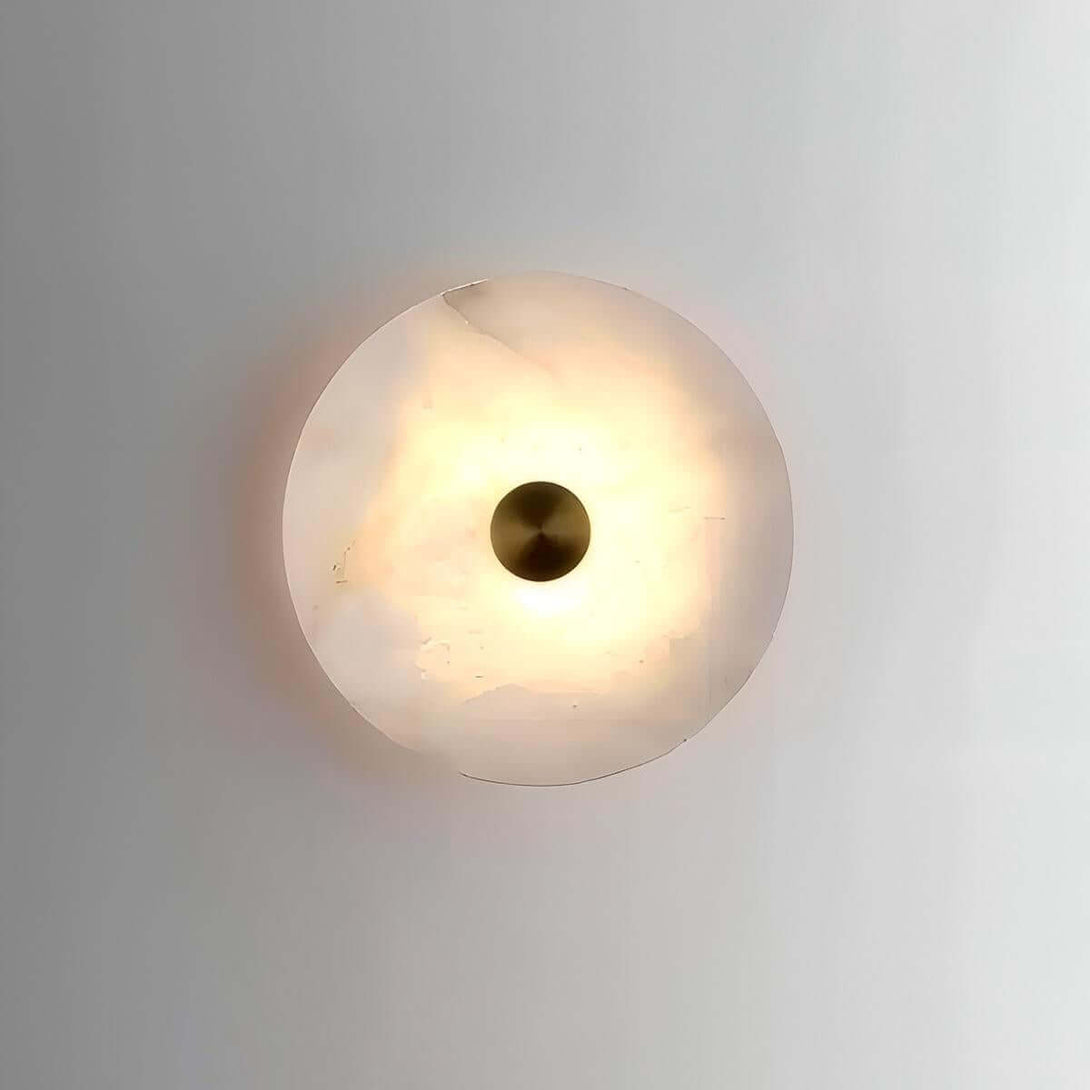 Lunvi Wall Sconce – Alabaster Sconce for Modern Spaces