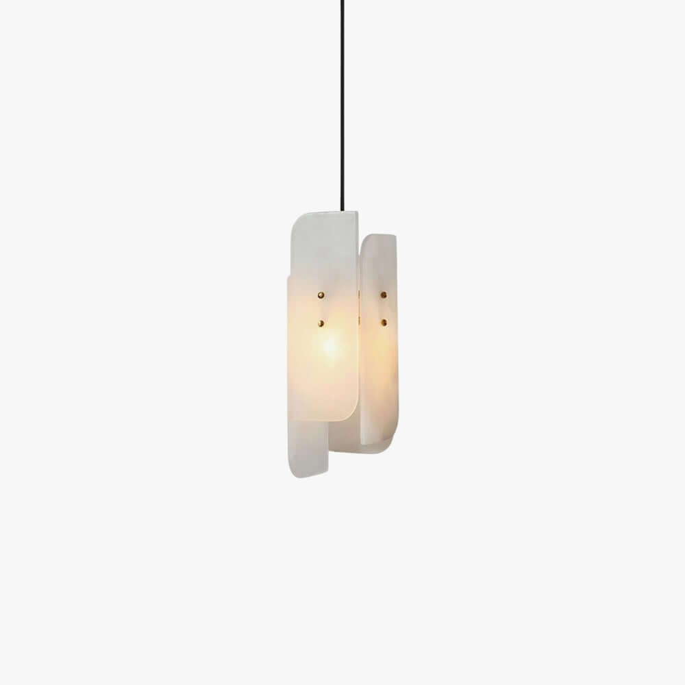Lurex Pendant Light – Modern Bedroom Pendant Light in Brass