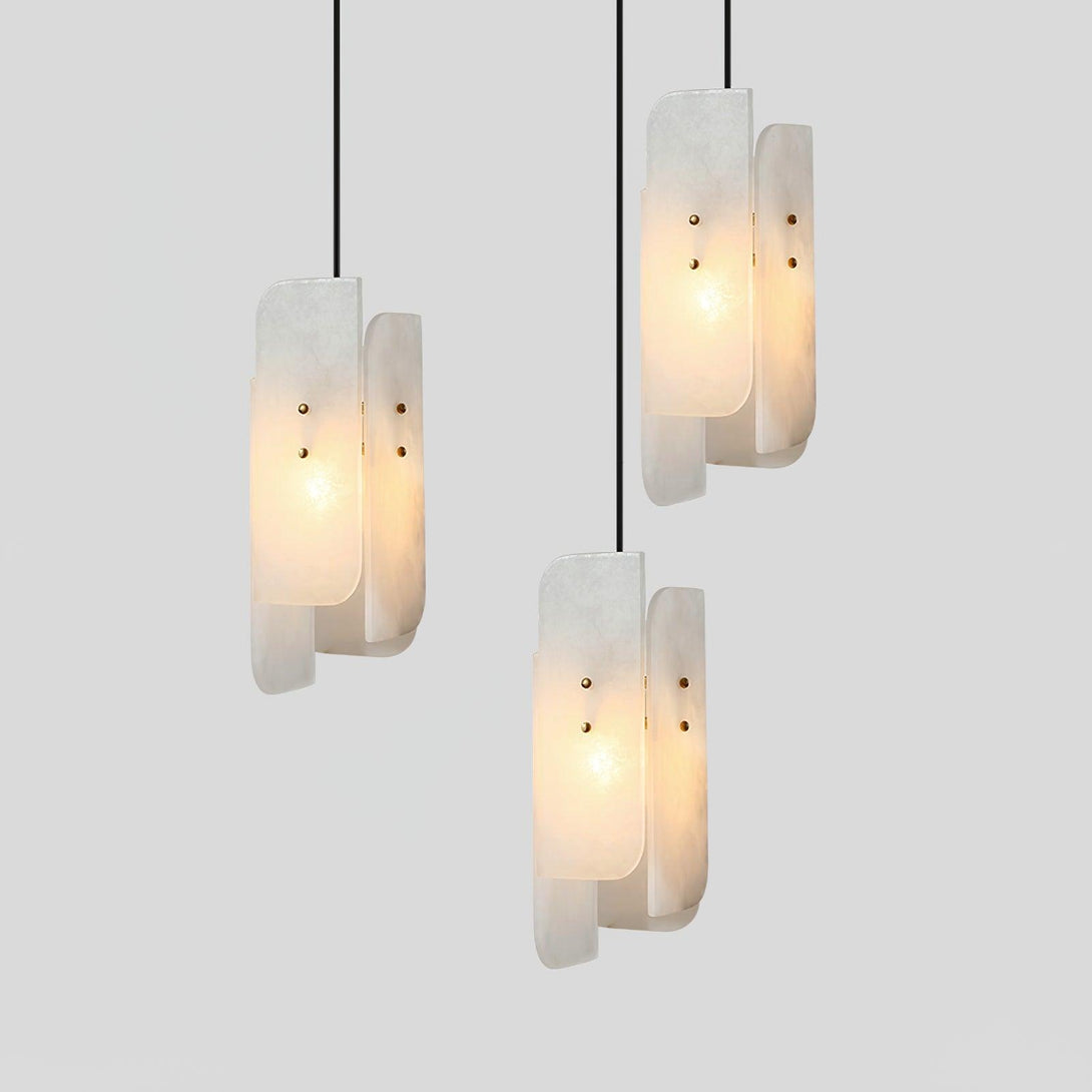 Lurex Pendant Light – Modern Bedroom Pendant Light in Brass