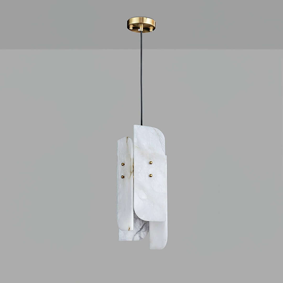 Lurex Pendant Light – Modern Bedroom Pendant Light in Brass