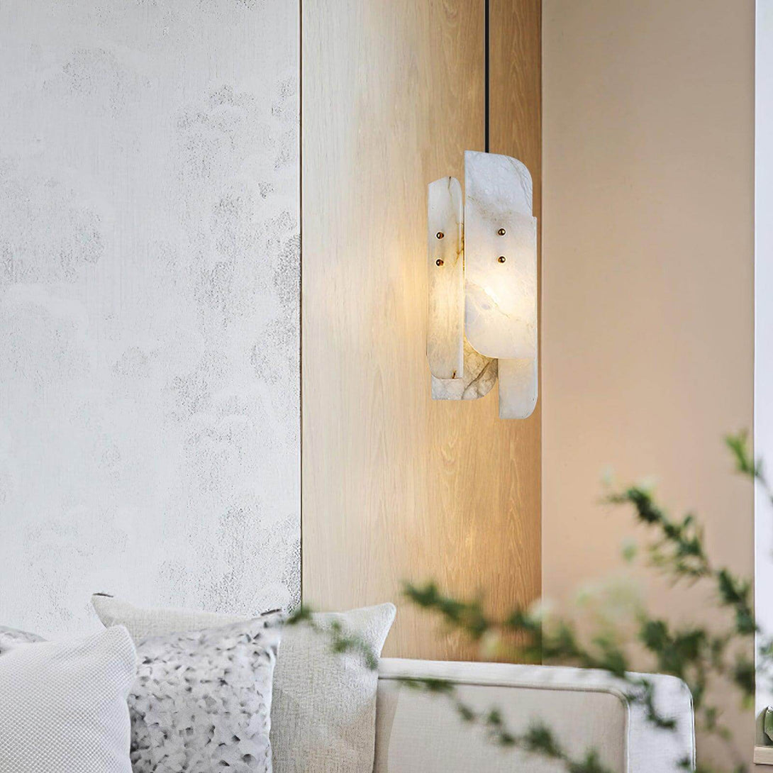 Lurex Pendant Light – Modern Bedroom Pendant Light in Brass