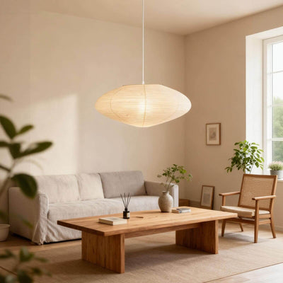 Lurvo Pendant Lamp | Japanese Living Room Pendant Light | Rossolighting
