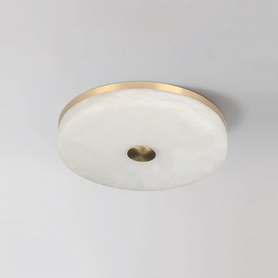 Mavriv Ceiling Lamp – Ceiling Lamps for Living Rooms, Round Alabaster | Rossolighting