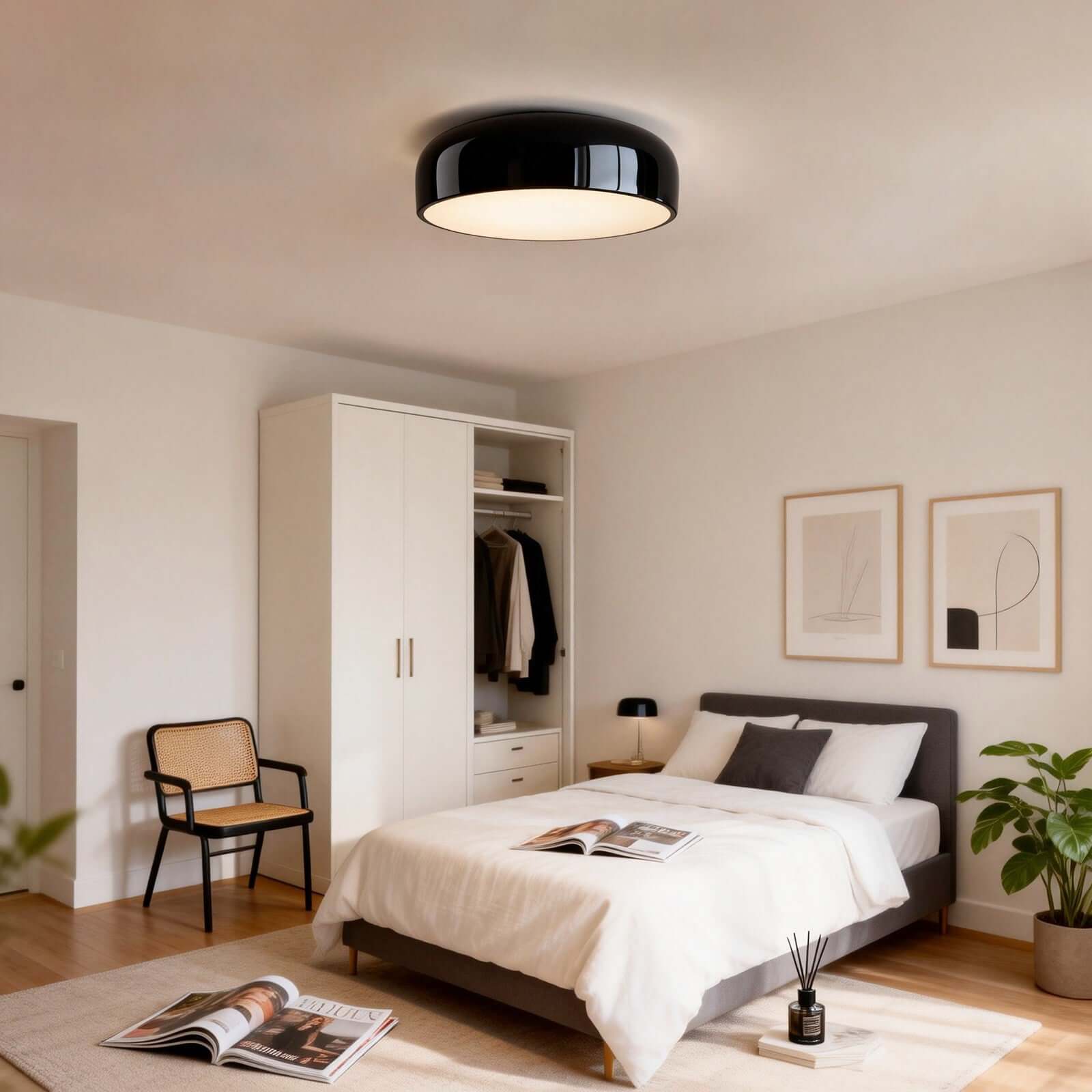 Mivara Ceiling Lamp – Scandi Ceiling Lamp for Bathroom & More | Rossolighting