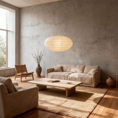 Myrin Pendant Lamp – Living Room Pendant Light, Japanese Style | Rossolighting
