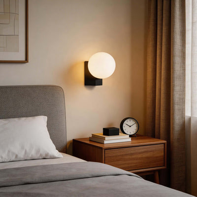 Norel Wall Lamp | Stairway Wall Scope Bedroom Lamps on Wall | Rossolighting