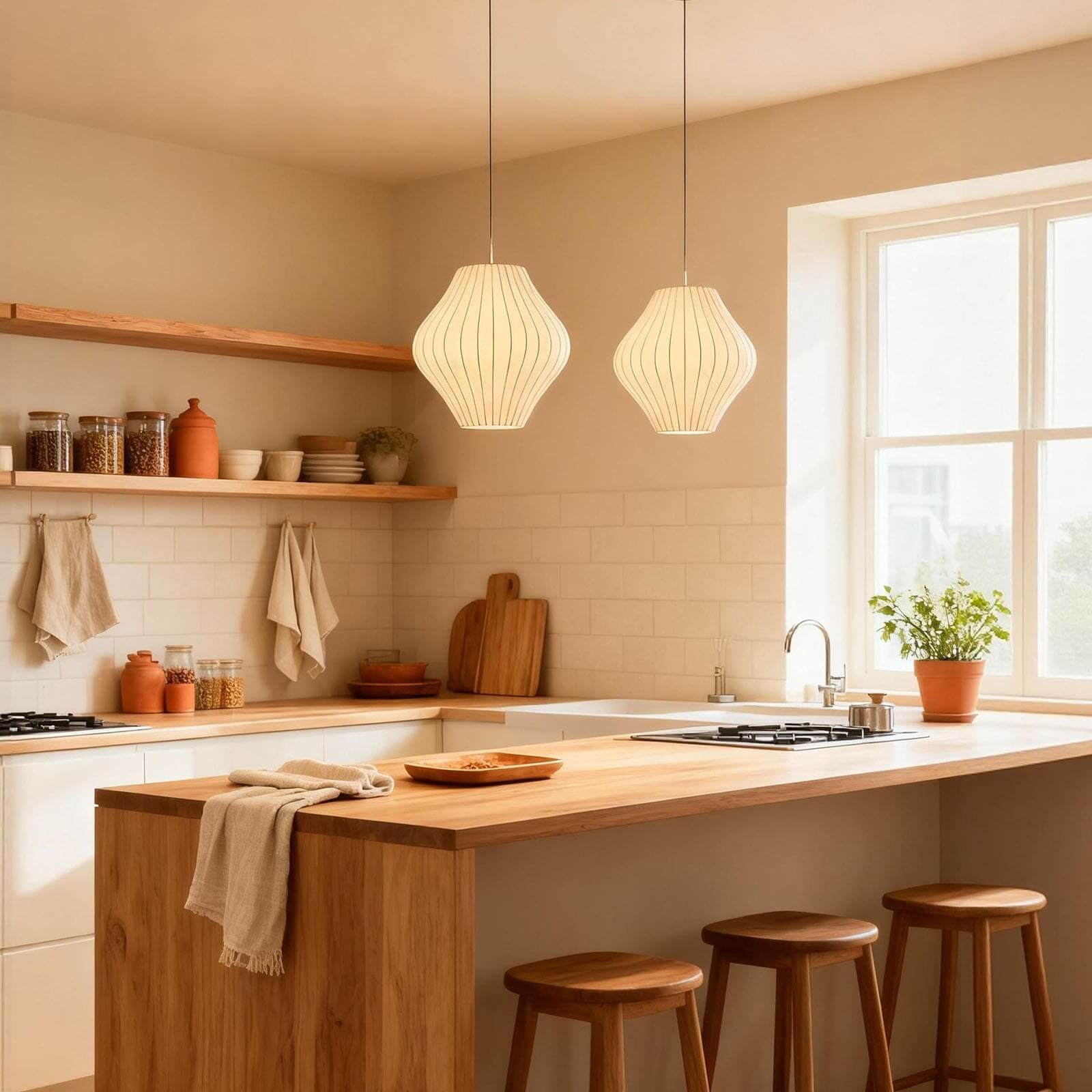 Nurela Pendant Lamp – Modern Dining Room Pendant Lighting | Rossolighting