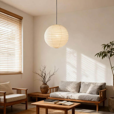 Nuvri Pendant Lamp | Living Room Pendant Light Japanese Style | Rossolighting