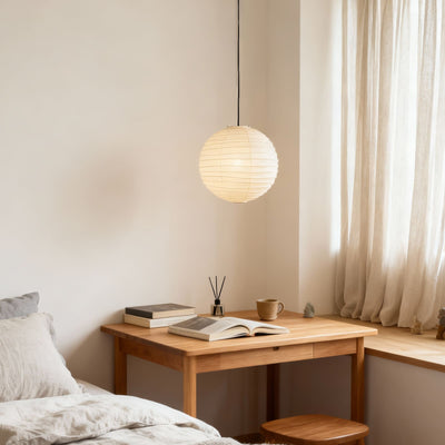 Nuvri Pendant Lamp | Living Room Pendant Light Japanese Style | Rossolighting