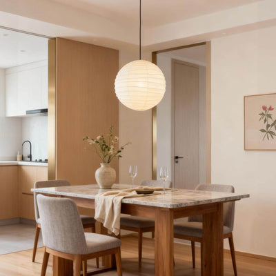 Nuvri Pendant Lamp | Living Room Pendant Light Japanese Style | Rossolighting