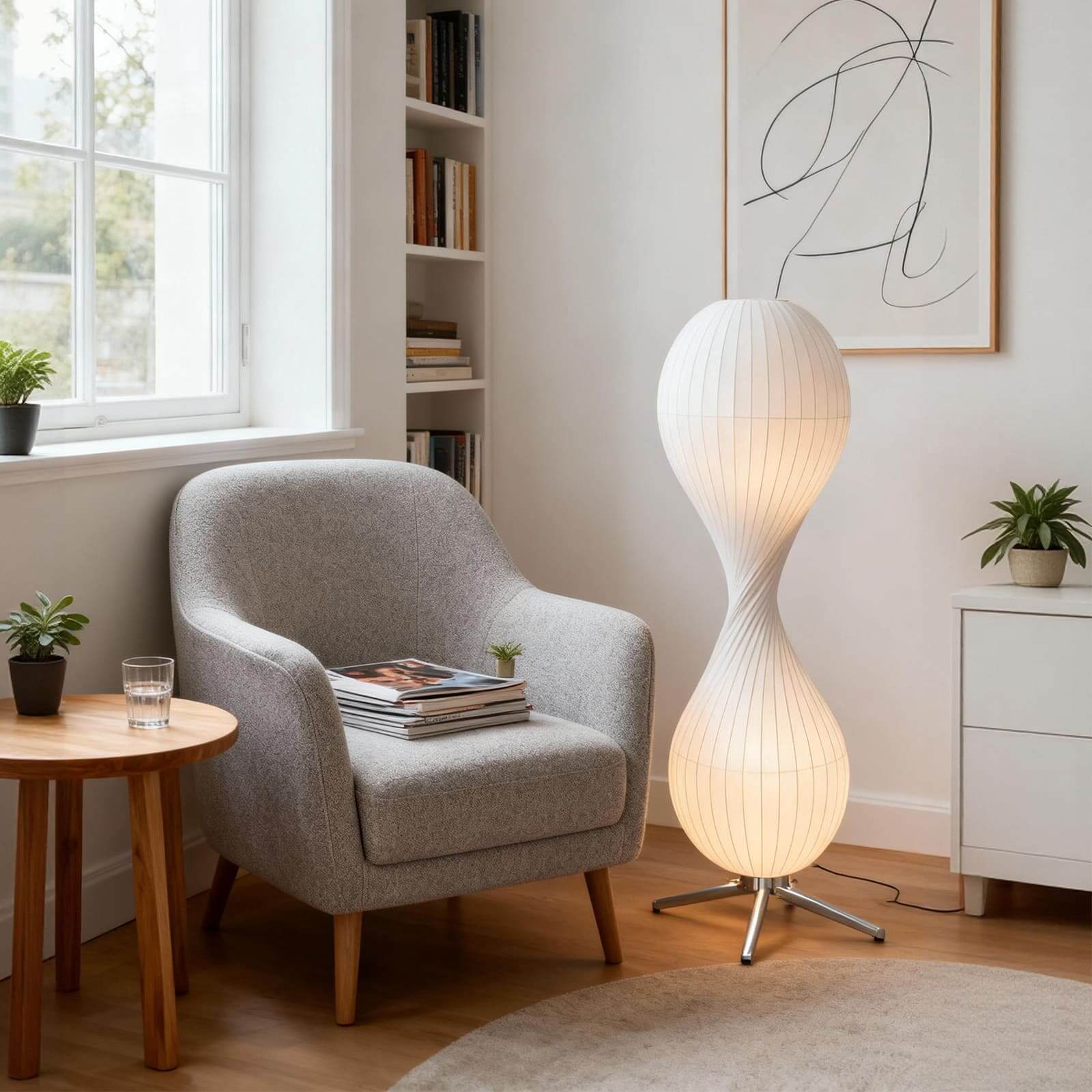 Orlani Floor Lamp modern unique floor lamps for living | Rossolighting