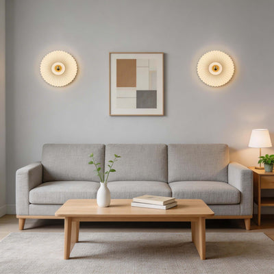 Qavion Wall Lamp – Modern Glass Wall Sconce for Hallways | Rossolighting