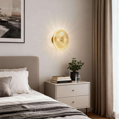 Qavion Wall Lamp – Modern Glass Wall Sconce for Hallways | Rossolighting