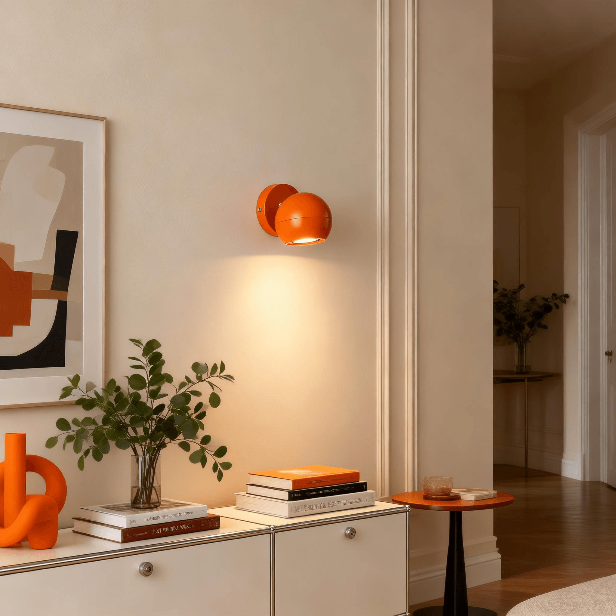 Qerlo Wall Lamp | LED Sconce Light with Modern Bedroom Sconces | Rossolighting