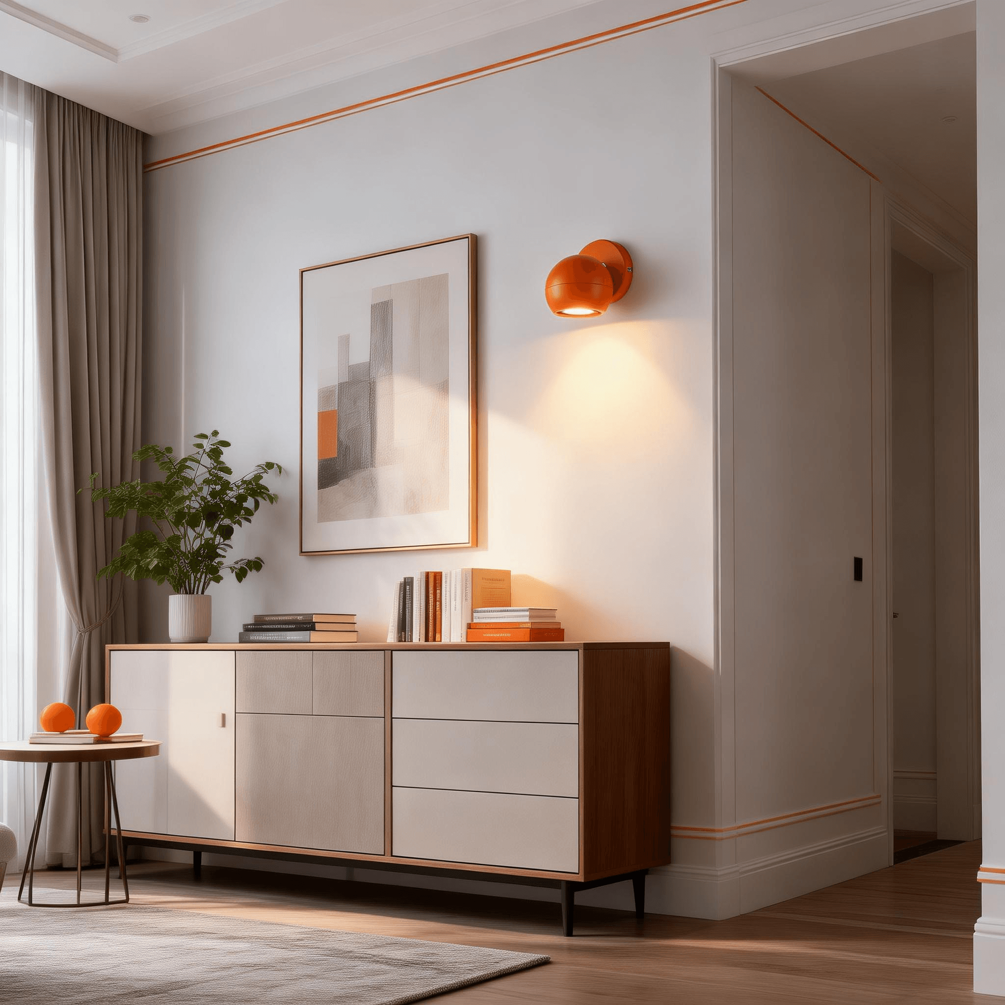 Qerlo Wall Lamp | LED Sconce Light with Modern Bedroom Sconces | Rossolighting