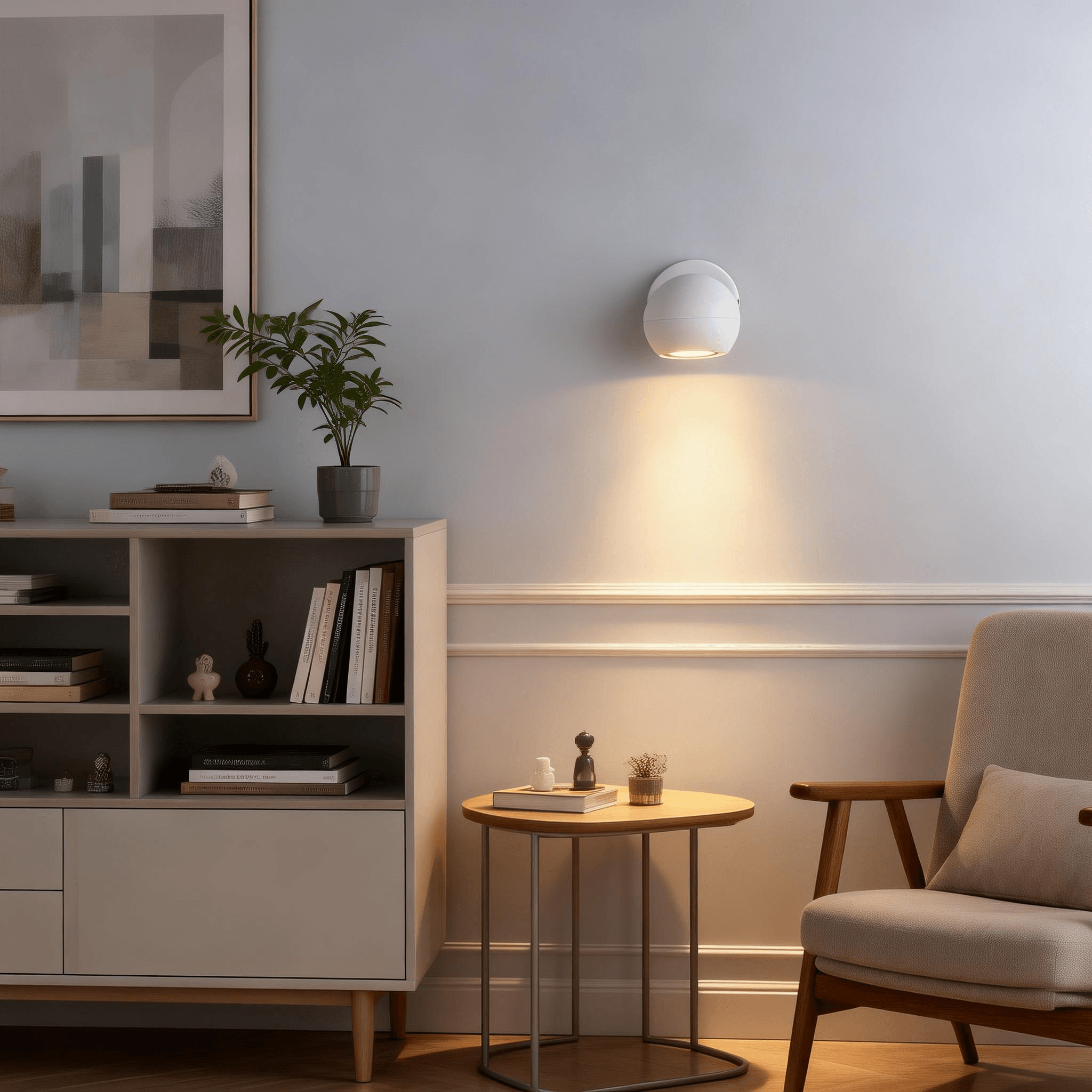 Qerlo Wall Lamp | LED Sconce Light with Modern Bedroom Sconces | Rossolighting
