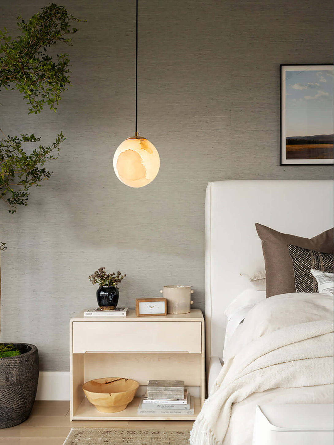 Qevol Pendant Light – Modern Hanging Pendant Lights for Bedroom