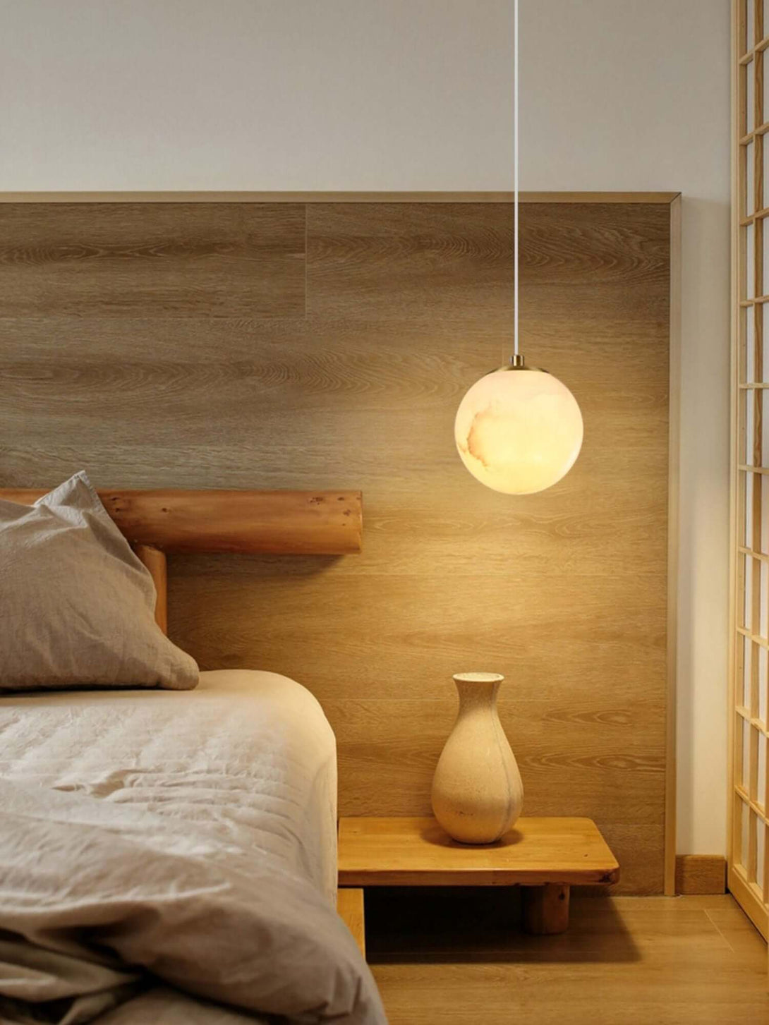 Qevol Pendant Light – Modern Hanging Pendant Lights for Bedroom