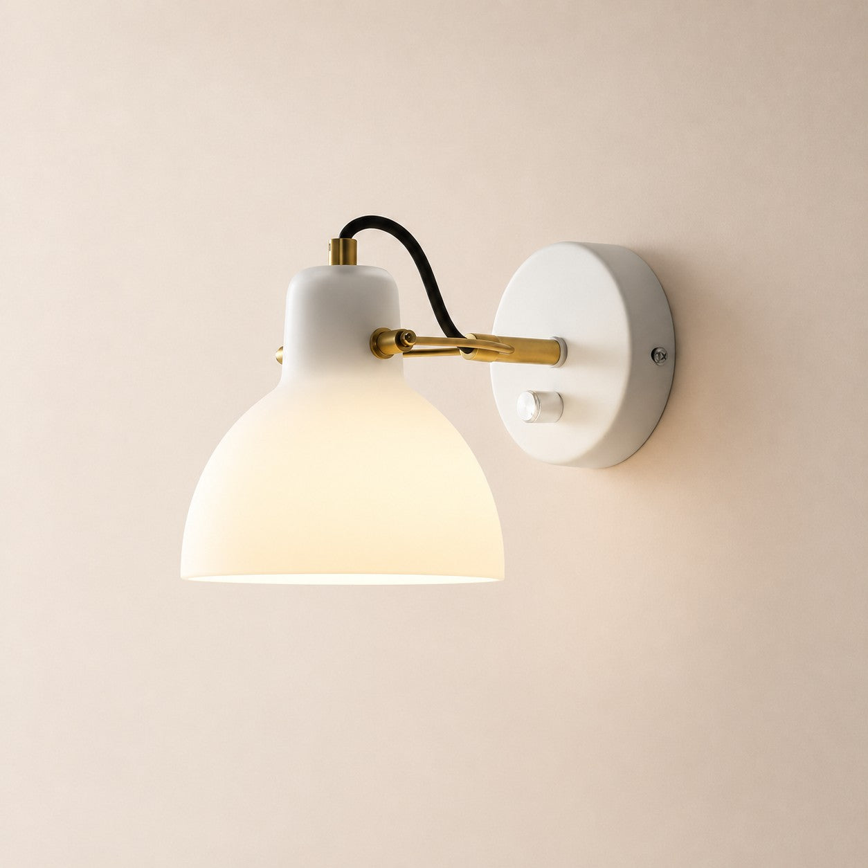 Ravlo Wall Lamp – Bedroom Lamps on Wall with Adjustable Arm | Rossolighting