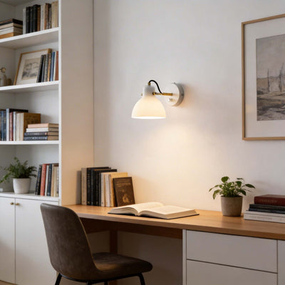 Ravlo Wall Lamp – Bedroom Lamps on Wall with Adjustable Arm | Rossolighting