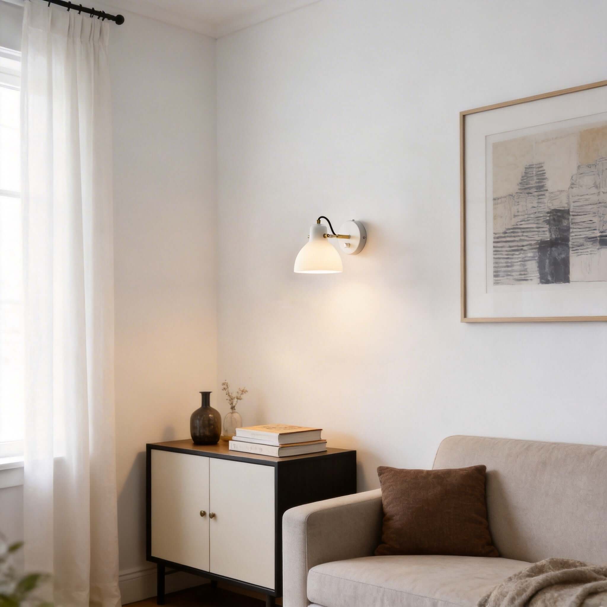Ravlo Wall Lamp – Bedroom Lamps on Wall with Adjustable Arm | Rossolighting