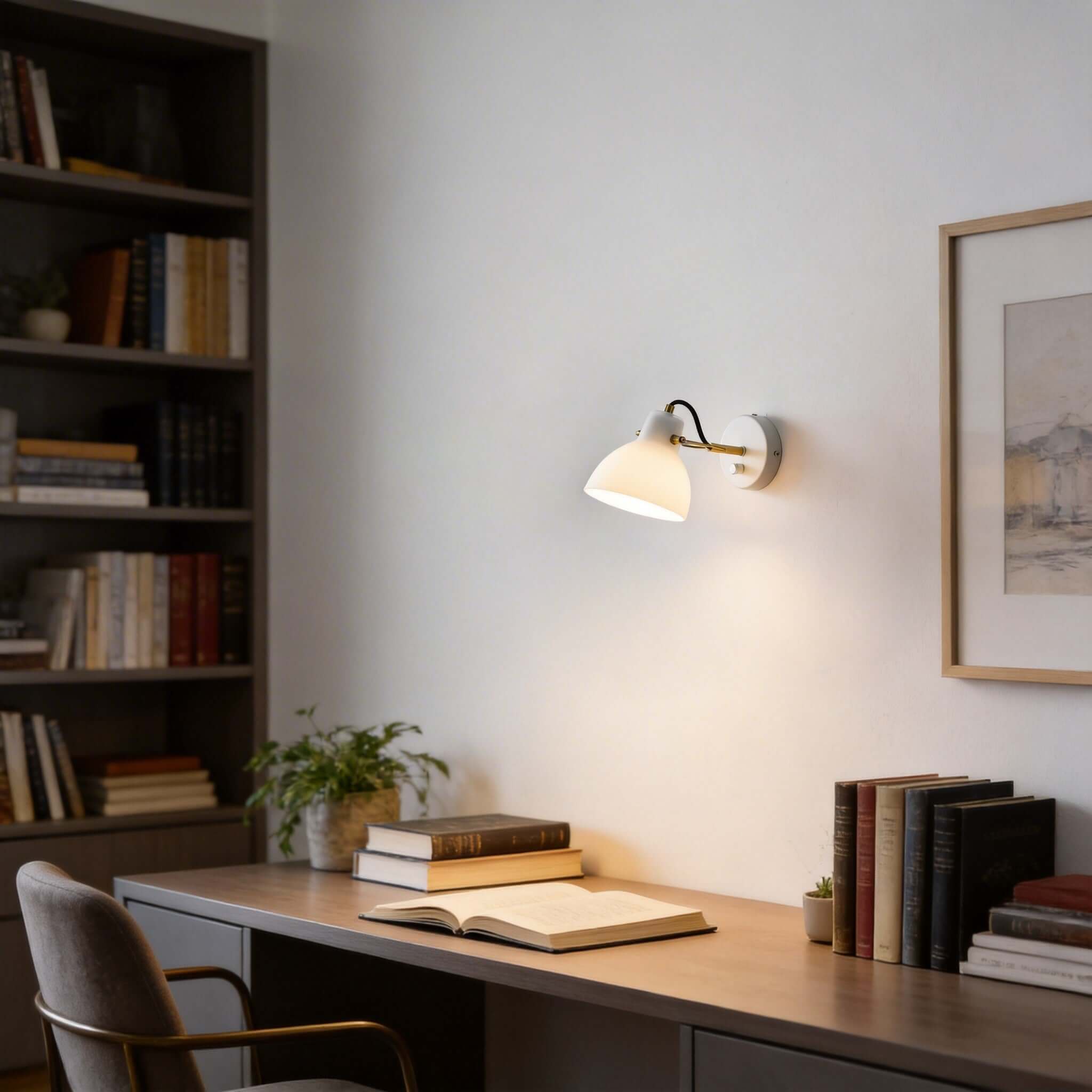 Ravlo Wall Lamp – Bedroom Lamps on Wall with Adjustable Arm | Rossolighting