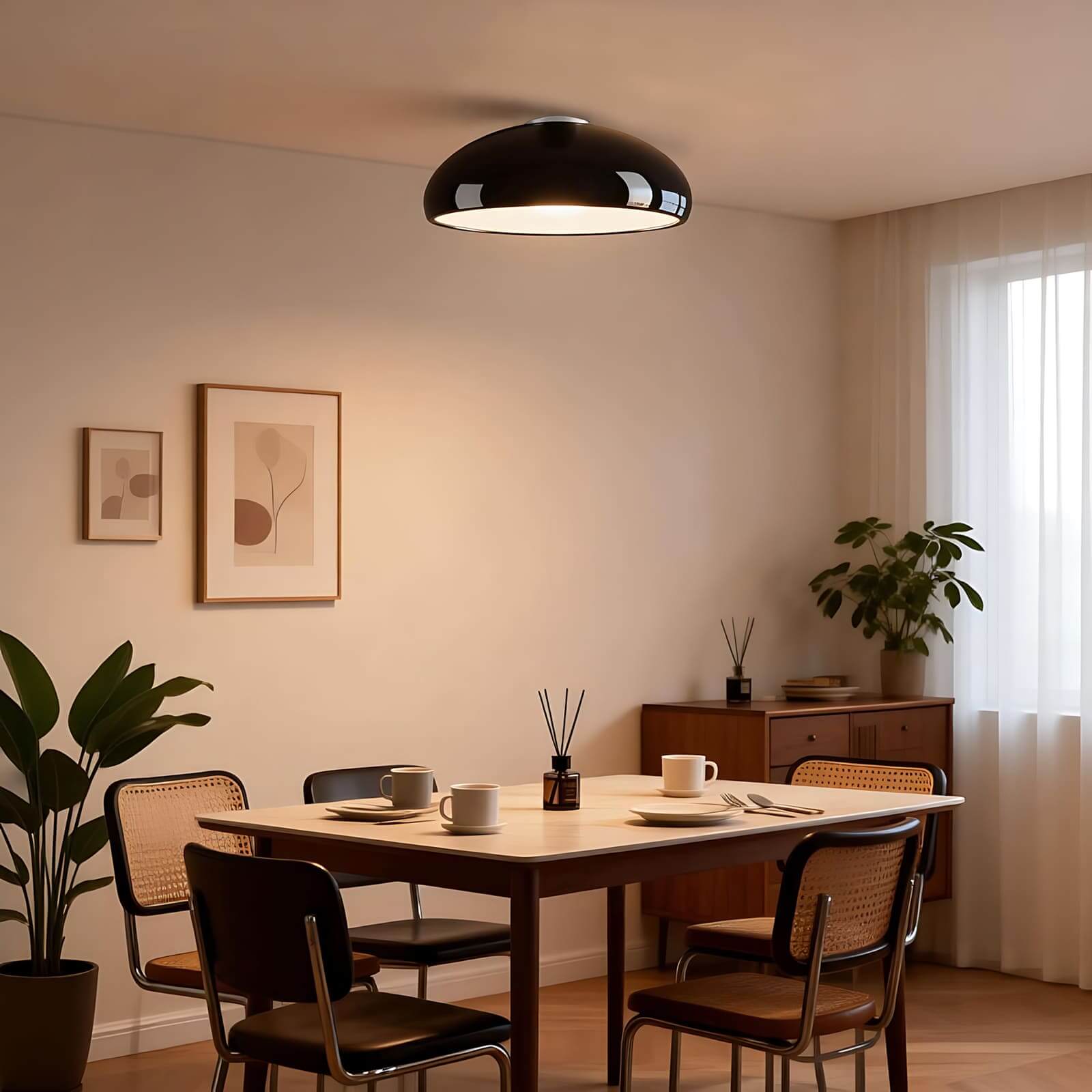 Tavora Ceiling Lamp – Scandi Ceiling Lamp for Bathroom and More | Rossolighting