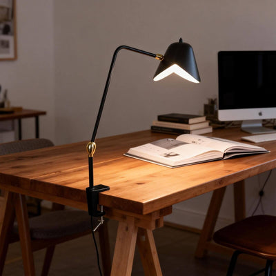Tivaro Table Lamp – Unique Black Bedside and Office Table Lamp | Rossolighting